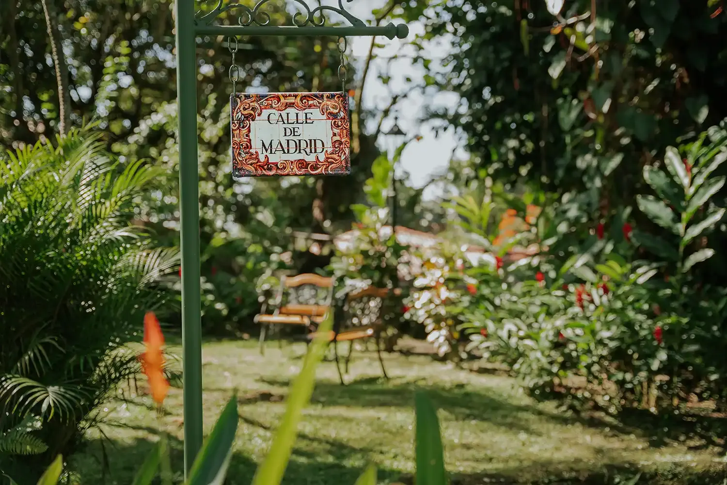 jardín tropical en Parador Nature Resort, Manuel Antonio