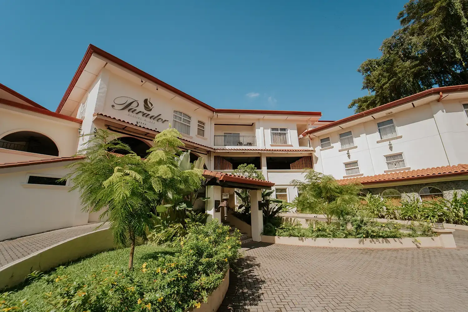 Área común del edificio principal en Parador Nature Resort, Manuel Antonio