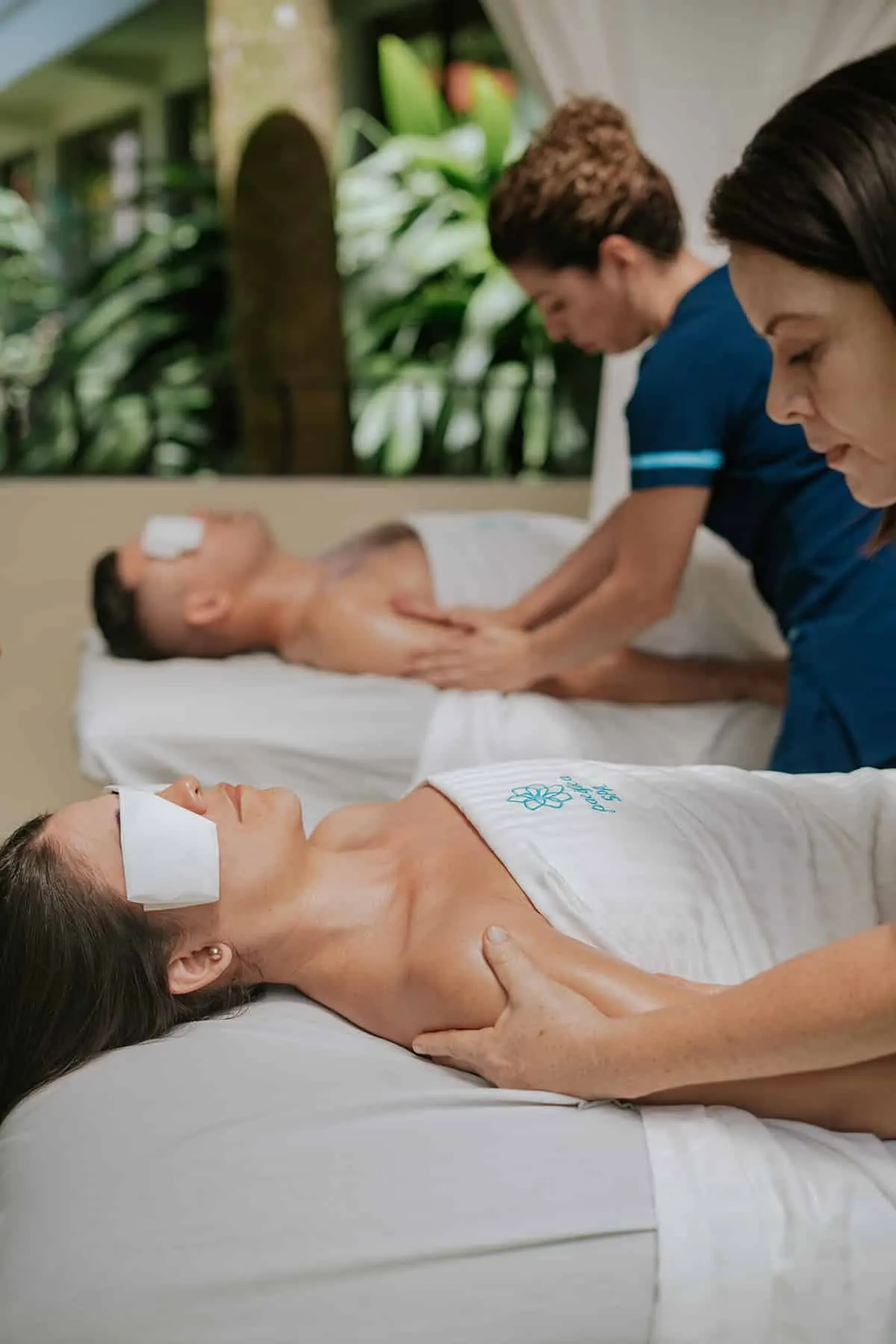 Día de spa en un día lluvioso