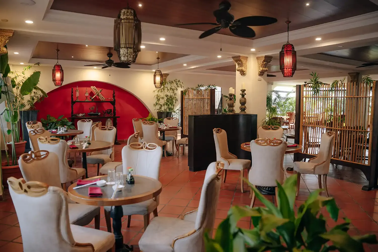 Restaurante en Parador Nature Resort, Manuel Antonio